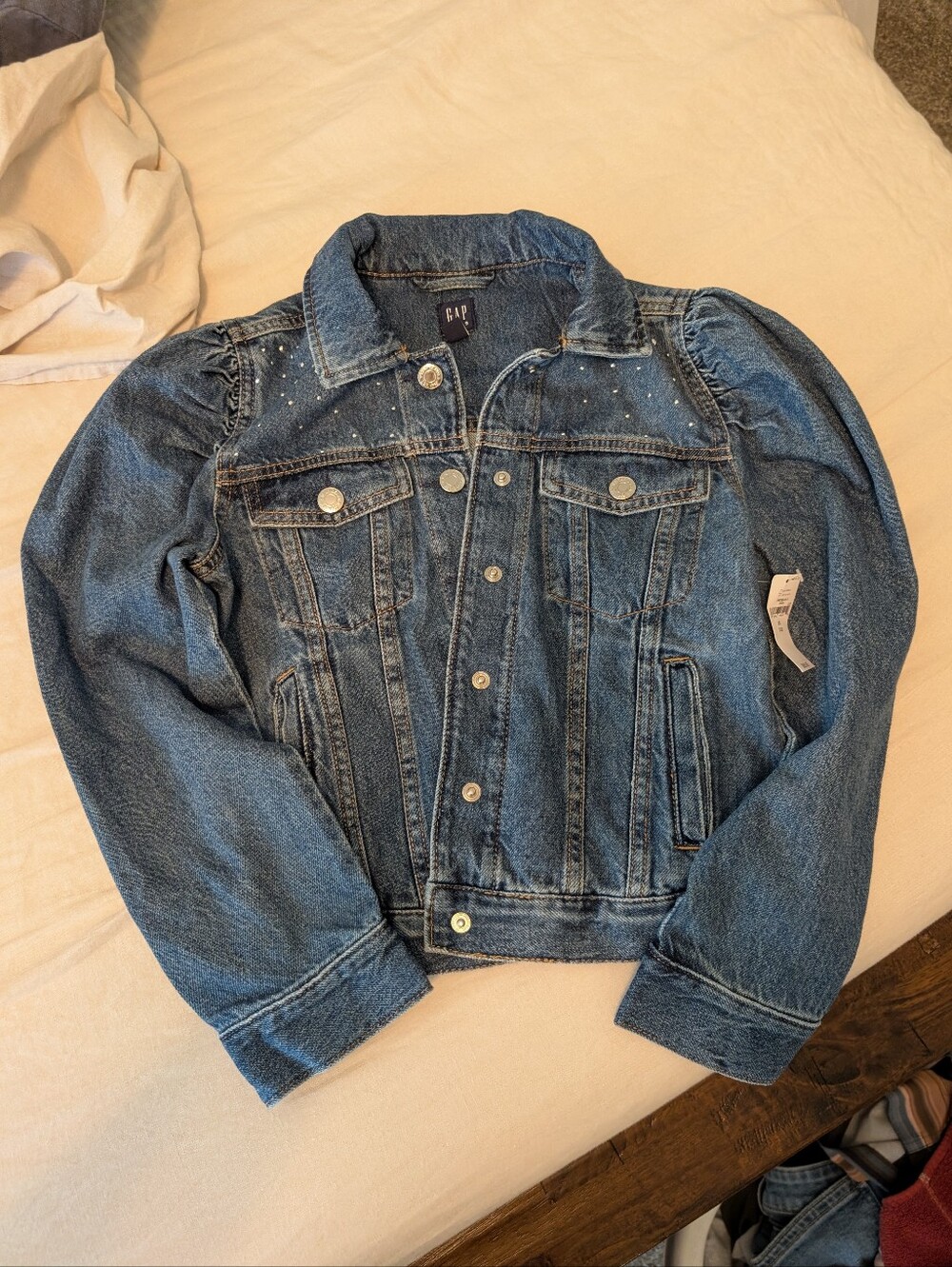 Sequin Denim Jacket